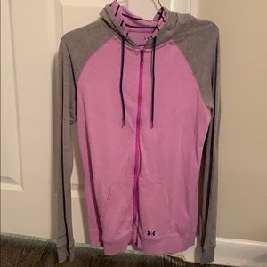 Long sleeved zip up